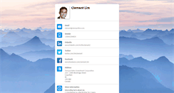 Desktop Screenshot of clementlim.tel